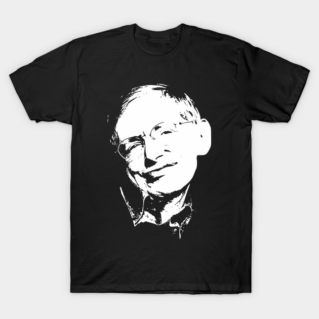 Stephen Hawking T-Shirt by Nerd_art